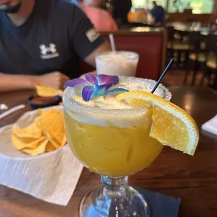 Passion fruit margarita