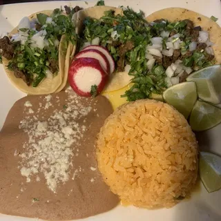 Tacos Combo (3)