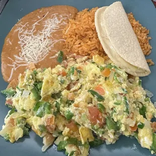 Huevos a la mexicana