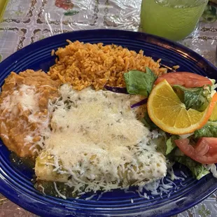 Enchiladas verdes