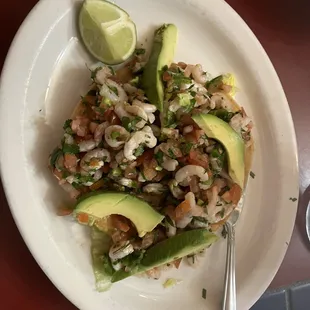 Tostada de Ceviche