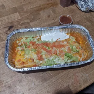 Burrito tapatio.