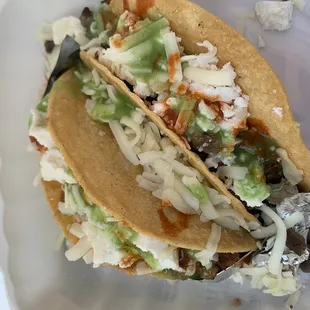 crispy tacos (Steak & Al Pastor)
