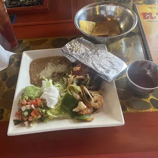 Texas Fajitas (lunch)