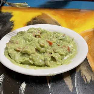 Bad Guacamole!!! Looked bad and tasted bad!