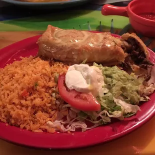 Steak chimichangas