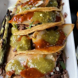 Tacos de carne