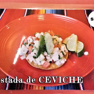 Tostade De Ceviche $3.99