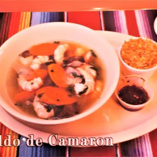 Caldo Camaron $11.99
