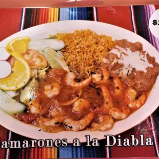 Camarones a La Diabla
