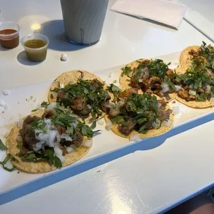 6 Tacos (3x Tripa Taco and 3 x Pollo Taco)