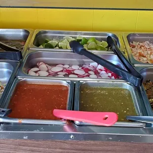 Salsa bar