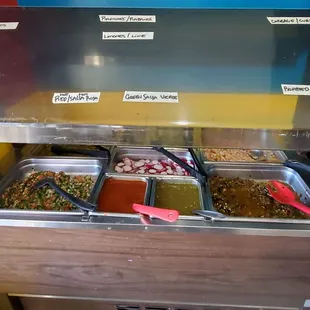 Salsa bar