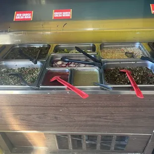 Salsa bar