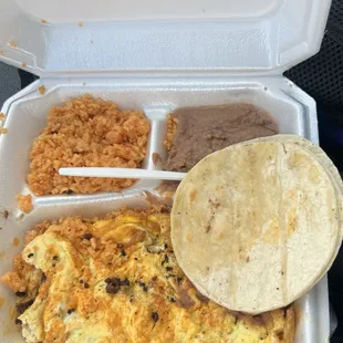 Chorizo Omelette