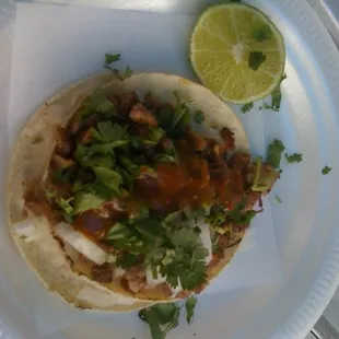 Carnitas taco