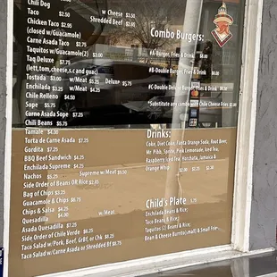 Updated menu 4/1/23