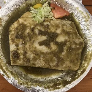 Combination Pork Burritos