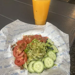 Ensalada de pollo