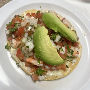 Shrimp Tostadas