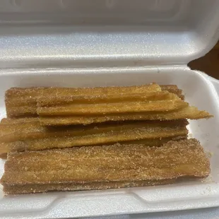 Churros! (Caramel sauce not pictured)