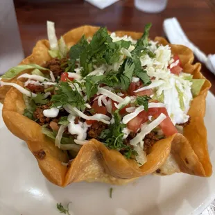 Taco Salad  (chorizo)