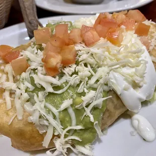 28. Chimichanga con Chorizo (a la carte)