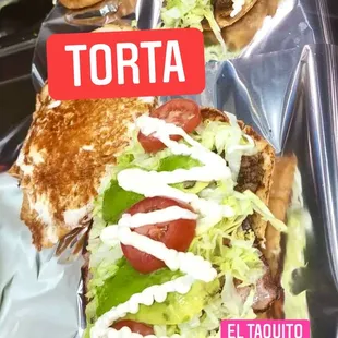 ortilla sandwiches