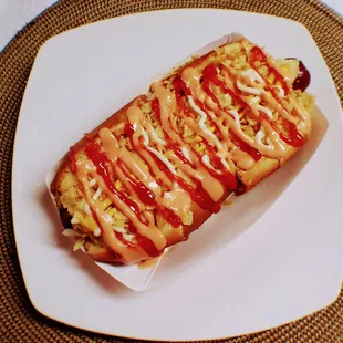 Colombian hot dog