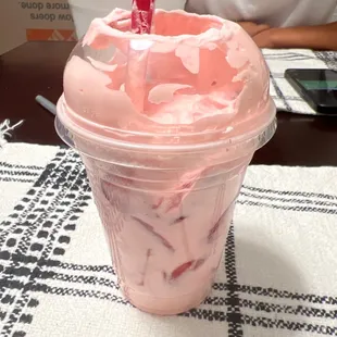 Fresas con crema