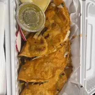 California Tacos. Every taco I've had here no matter the day/time has been so delicious.