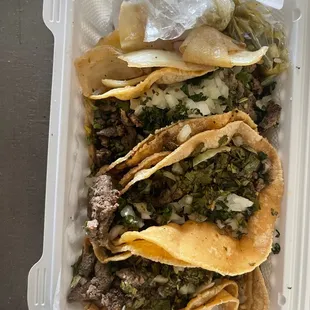 Carnitas Taco, I also order California tacos but received two of these orders instead.