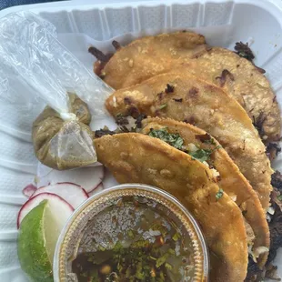 Birria tacos