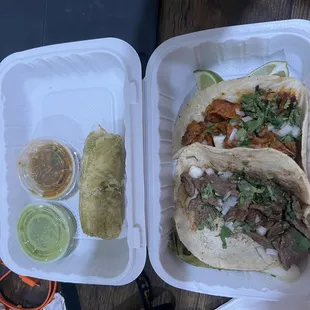 Dry and small tamale