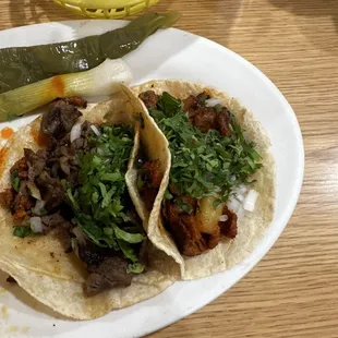 Carne Asada taco, Al Pastor taco