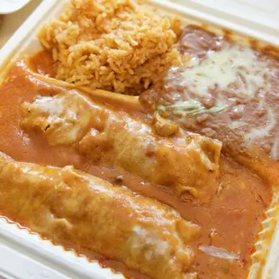 Enchiladas plate