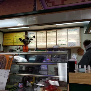 sushi and sashimi, interior