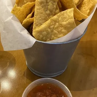 Bottomless chips and Salsa!