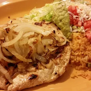 Y pollo loco, tambien!