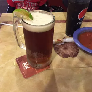 Cold beer is a must!