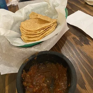 Unlimited chips &amp; salsa
