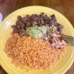 Carne Asada Plate