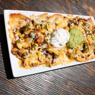 nachos, food
