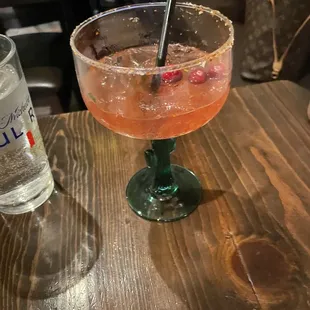 Pomegranate margarita