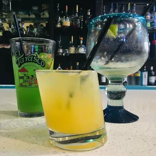 The drink got me sideways.