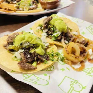 Tacos de asada (2)