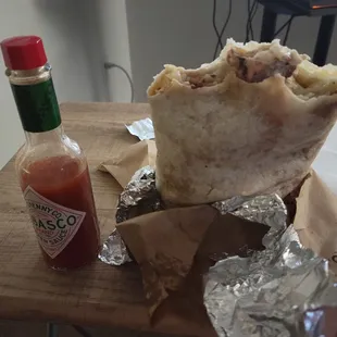 Tabasco jar for scale