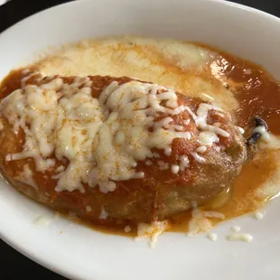 Chile Relleno with excellent sauce