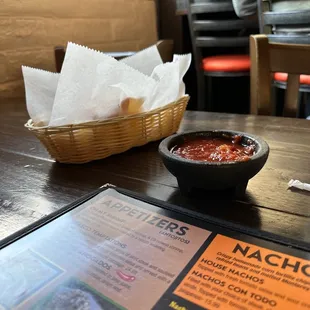 Free chips &amp; Salsa