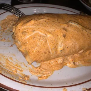 Chipotle chicken burrito